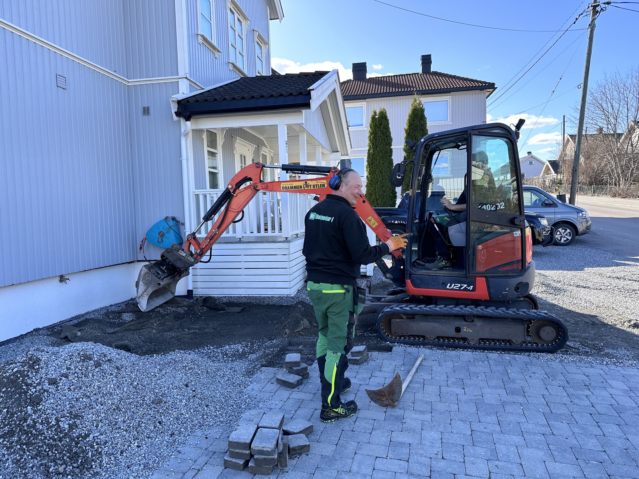 Akutt utskifting av vannledning — Mjøndalen