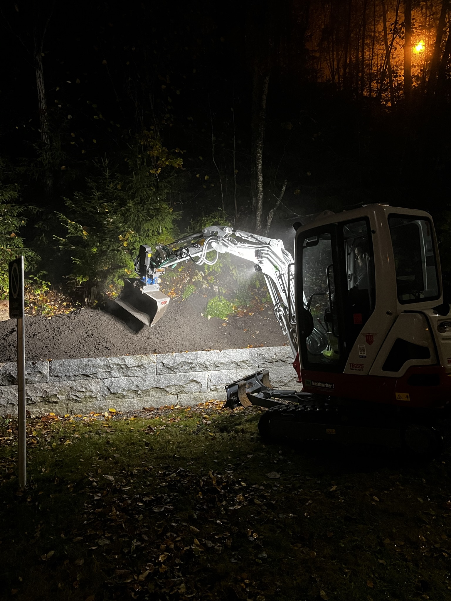 Felling og fundament — Drammen